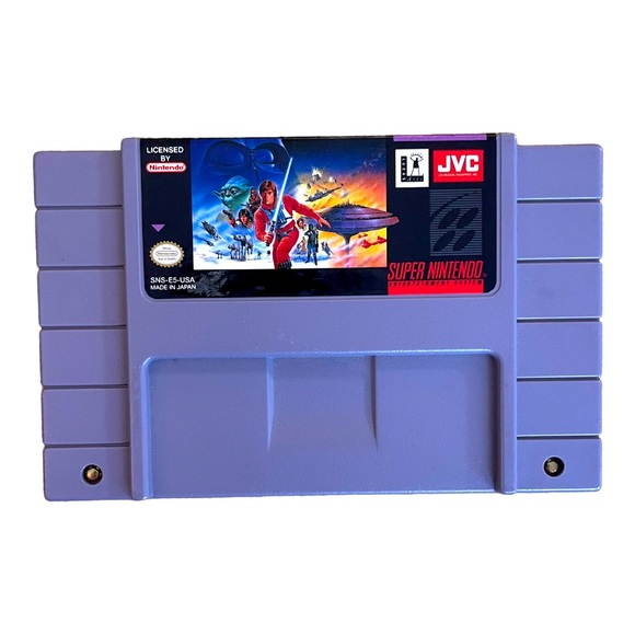 SUPER NINTENDO vtg Super Empire Strikes Back cartridge -Star Wars video game - Picture 1 of 5